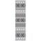 Safavieh 7 ft. 7 in. x 10 ft. Augustine 400 Rectangle Power Loomed RugBlack & Cream AGT445Z-8 - alternate 8